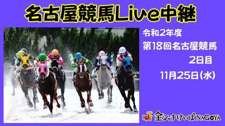 名古屋競馬Live中継　R02.11.25