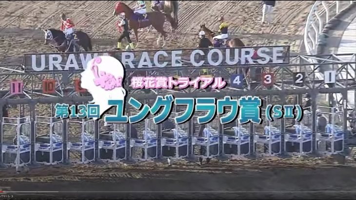 【浦和競馬】ユングフラウ賞2021　レース映像(レーススタートは9分37秒から)