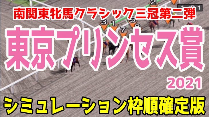 2021 東京プリンセス賞 シミュレーション 枠順確定【競馬予想】地方競馬