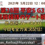 2021/5/22 第28回 平安S G3  他 新潟 5レースより頑張って全力実況配信
