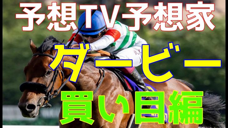 【競馬】 競馬予想TVを見て予想してみた!! 【日本ダービー 買い目編】