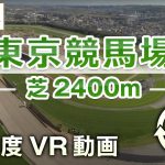 【8K/360度VR動画】東京競馬場 芝2400m  | JRA公式