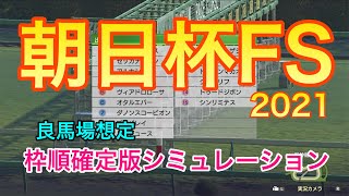【競馬】朝日杯フューチュリティステークス2021 枠順確定版シミュレーション