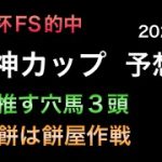 【競馬予想】　阪神カップ　2021 予想　阪神C