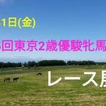 【大井競馬】「第45回東京2歳優駿牝馬」(SⅠ)レース展望