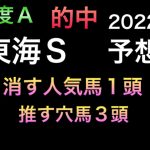 【競馬予想】　東海ステークス 2022 予想