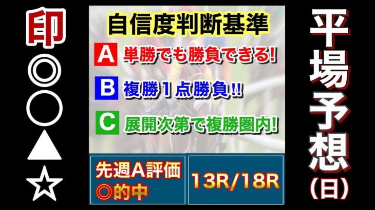 2022年 1月16日　中山・中京　平場予想　全レース　競馬　競馬予想
