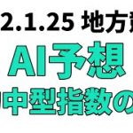 【’22桃花賞競走】地方競馬予想 2022年1月25日【AI予想】