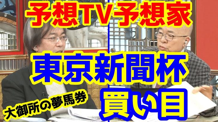 【競馬予想TV】 東京新聞杯 買い目 【プロに挑戦!!】